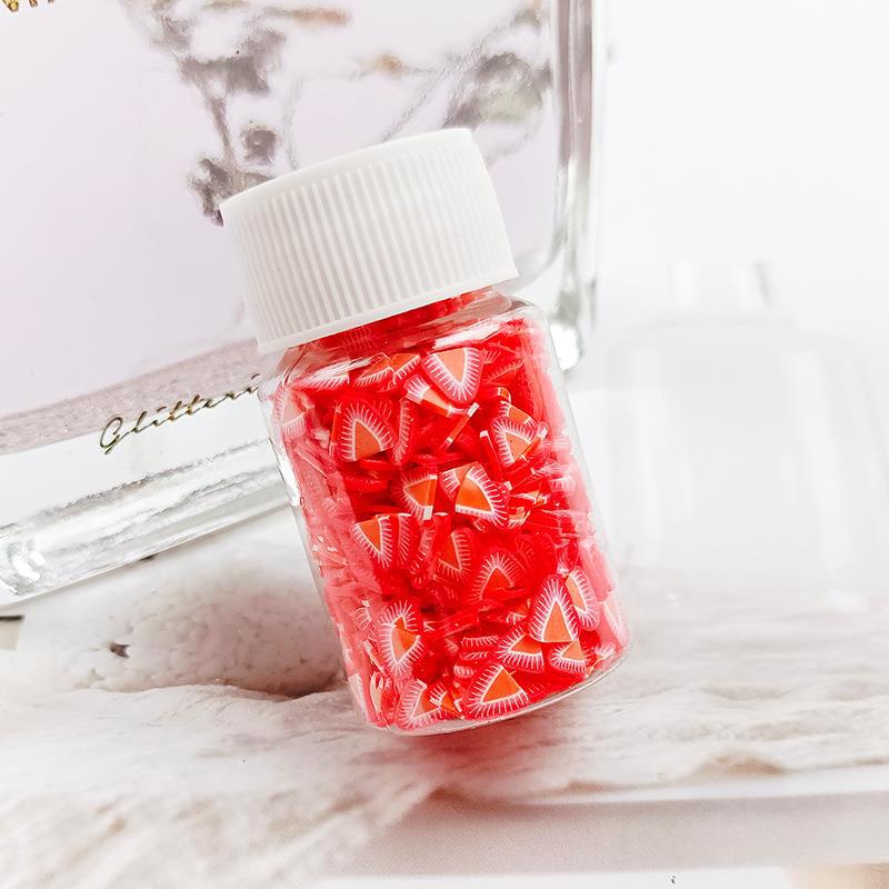 Wholesale Fruit clay slices 20ml small bottle 15g