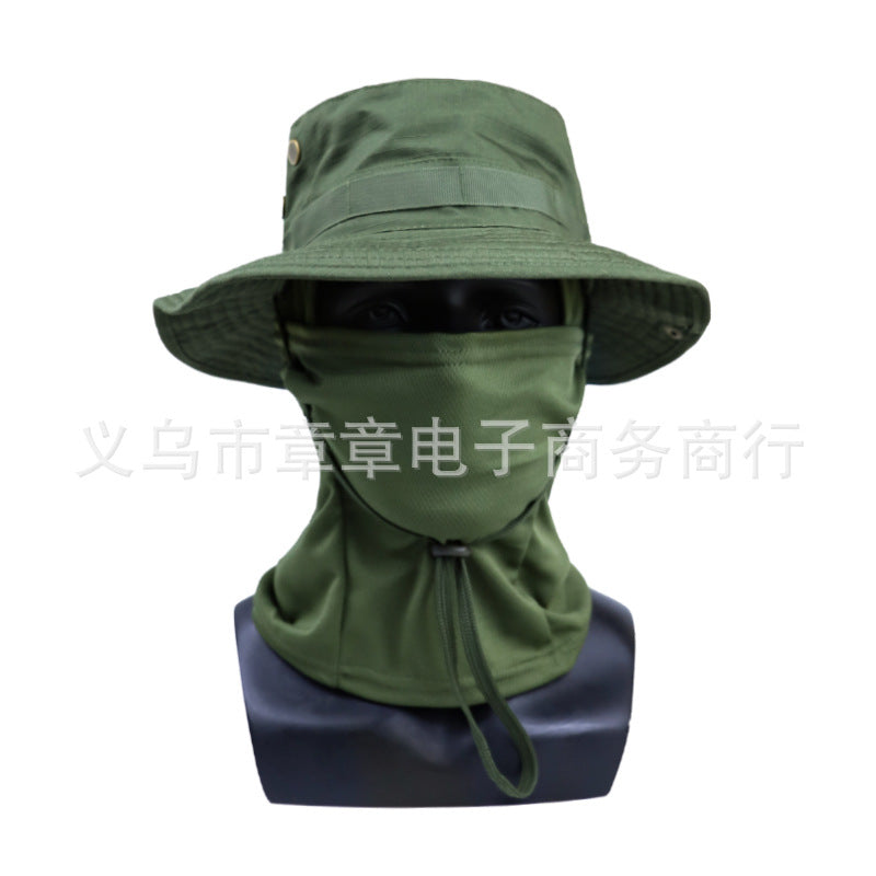 Wholesale Camouflage Outdoor Mountaineering Visor Detachable Fisherman Hat