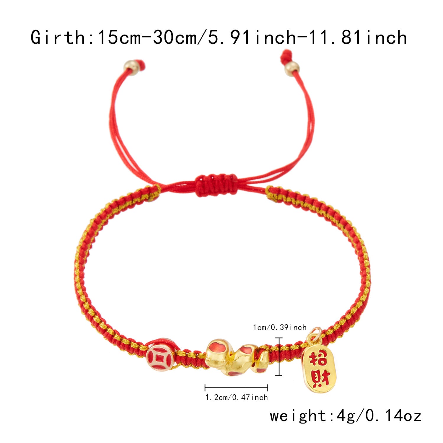 Wholesale Snake Year Zodiac Year Red String Bracelet for Bringing Fortune and Blessings