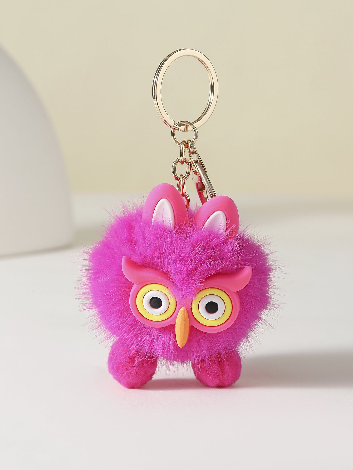 Wholesale Cartoon Plush Owl Keychain