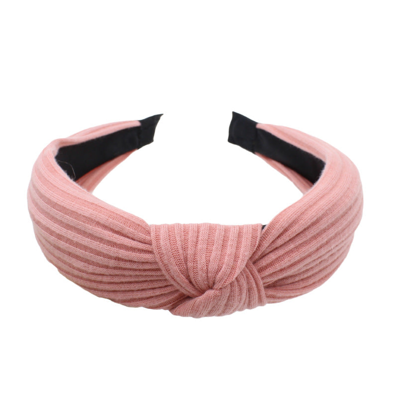 Wholesale Fabric Wide Edge Cross Headband