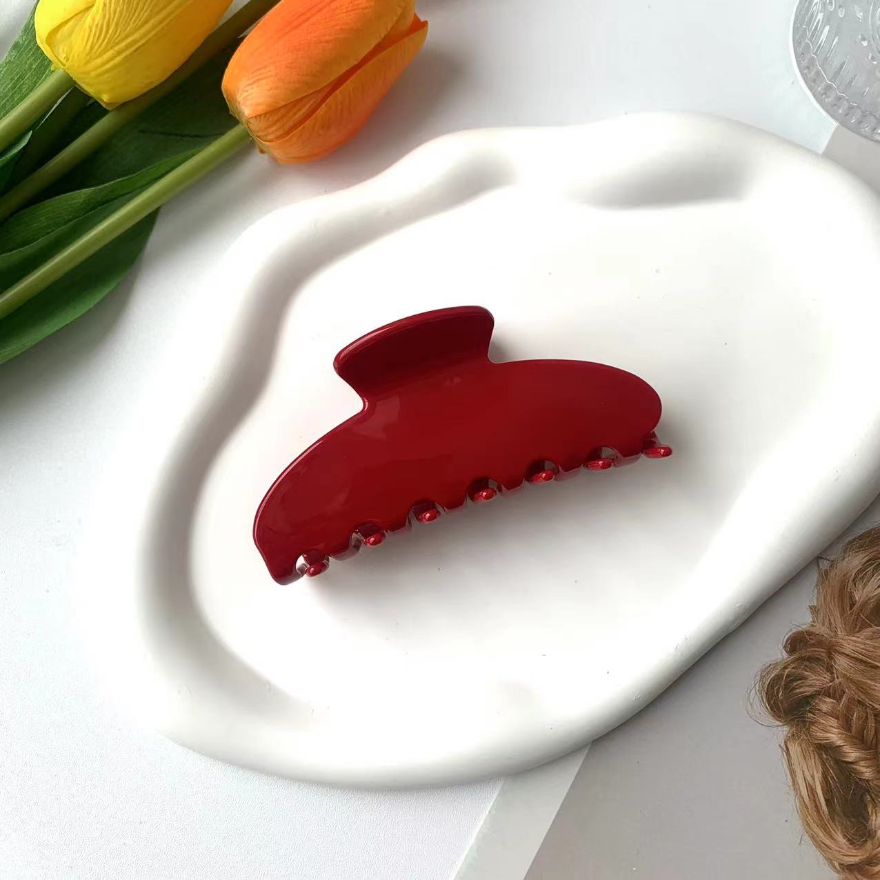 Wholesale Tanabata Valentine's Day Fashion Back Head Shark Clip for Women