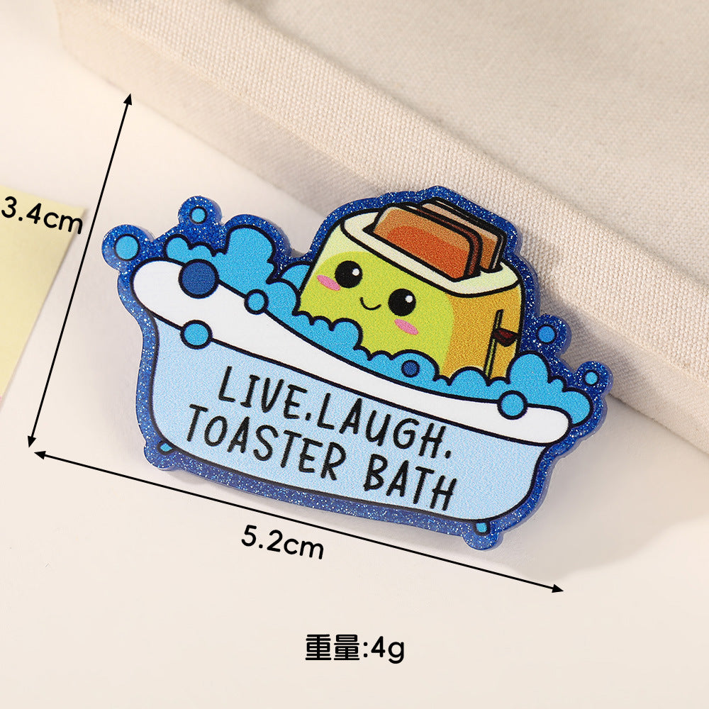 Wholesale  10pcs English Letters Powder Board Patch DIY Jewelry
