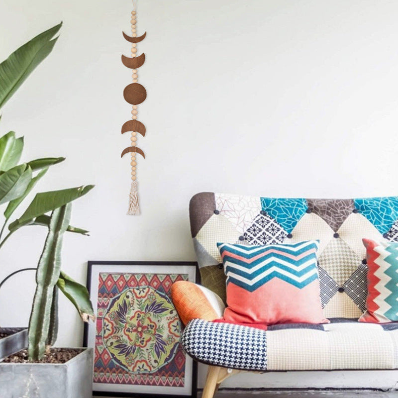 Wholesale Moon Cotton Rope Tassel Beads Home Decorations