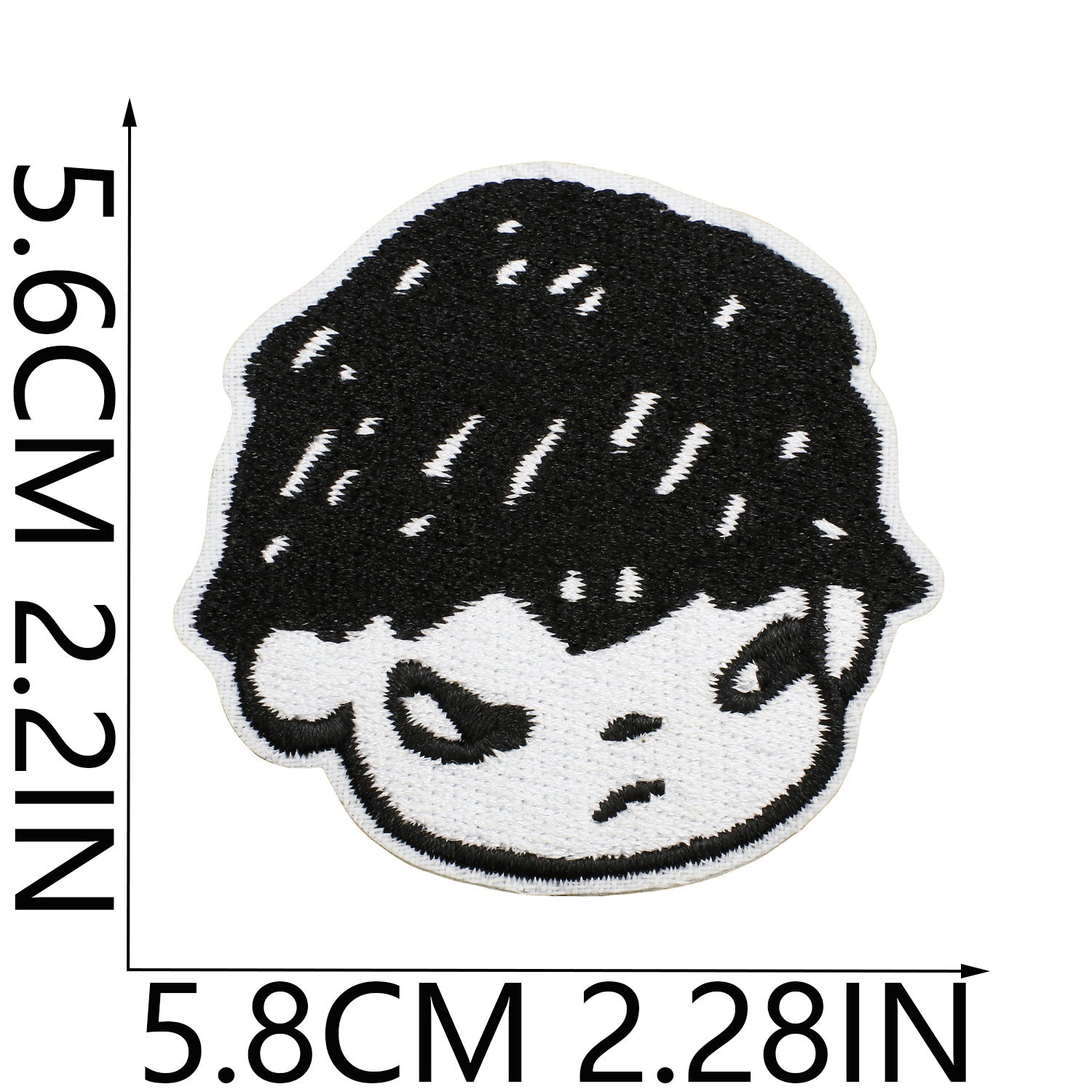 Wholesale Cute doll embroidered fabric patch OLY Exclusive