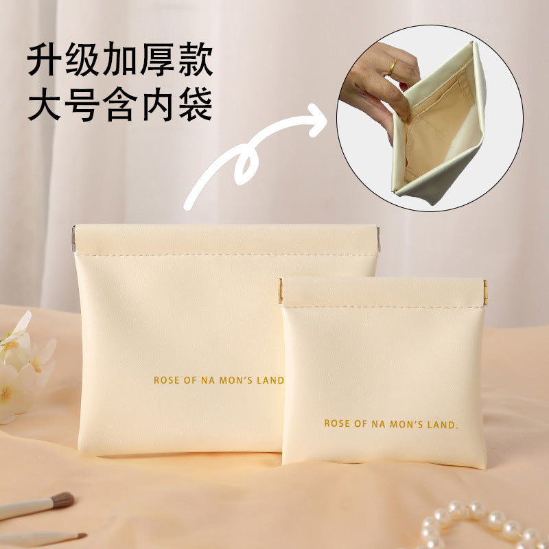 Wholesale Mini portable storage bag with automatic closure of shrapnel