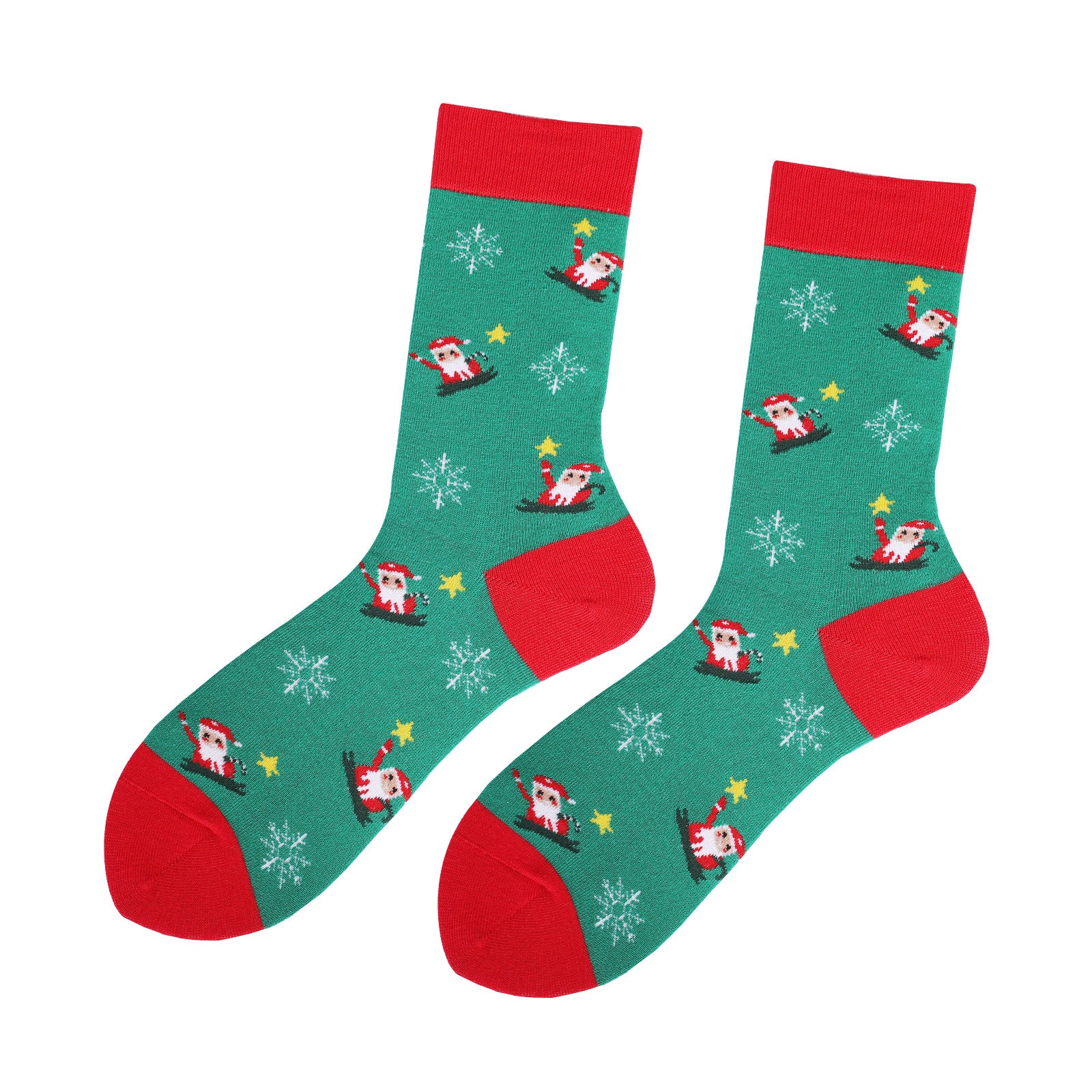 Wholesale Christmas Autumn and Winter Plus Size Middle Tube Cotton Socks