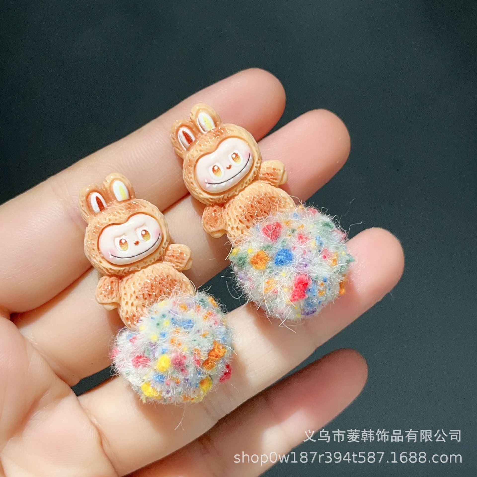 Wholesale Cute 925 silver needle earrings