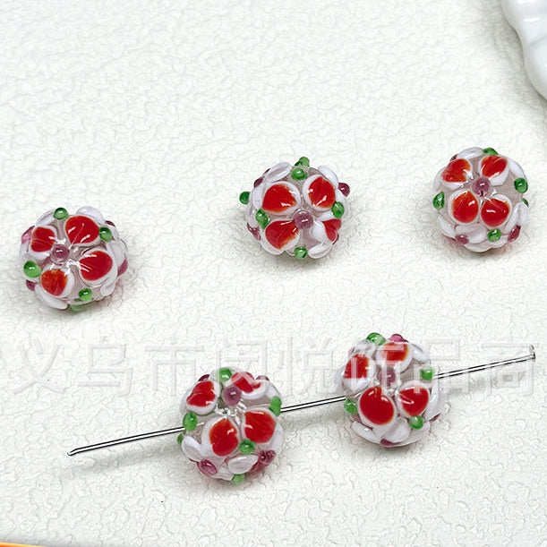 Wholesale 10pcs petals and many DIY beads