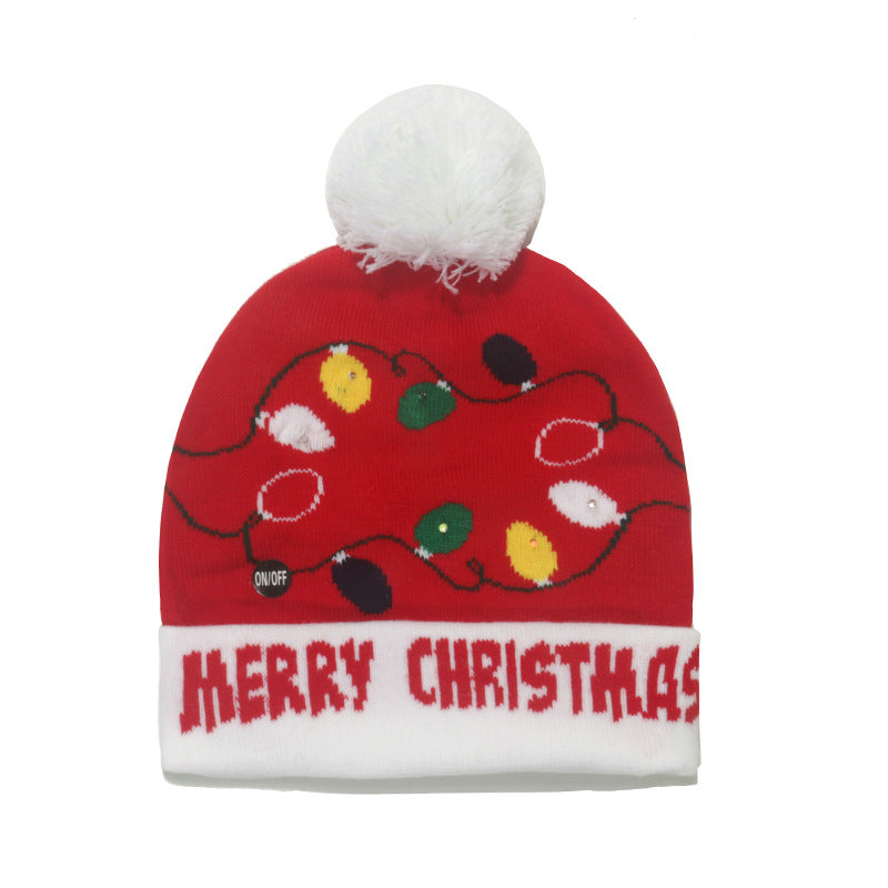 Wholesale Christmas Snowman Reindeer Christmas Tree Knit Hat