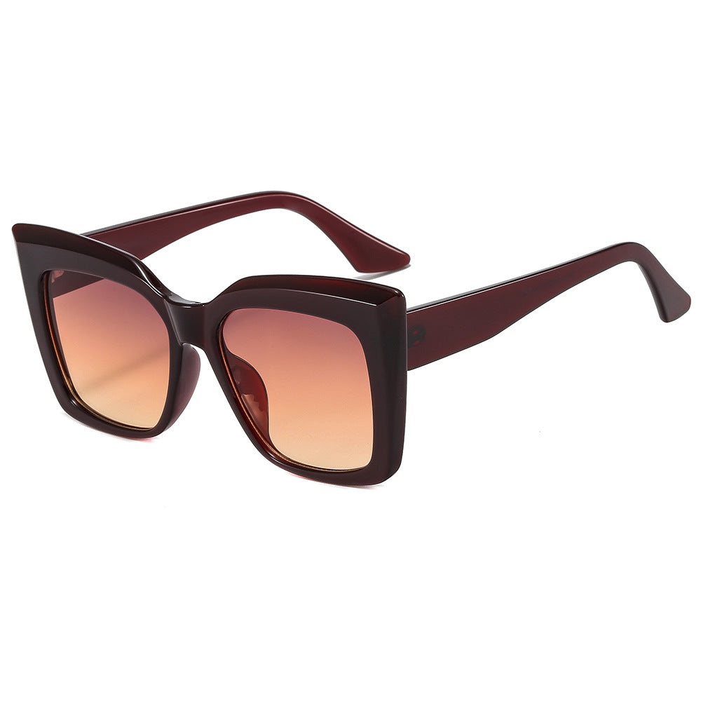 Wholesale frame sunglasses fashion men and women retro cat' s eye sunglasses