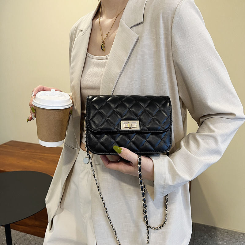 Wholesale Chanel Style Diamond Chain Mini Shoulder Crossbody Bag