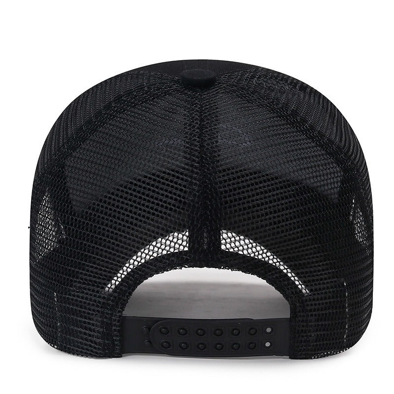 Wholesale Versatile Sun Visor Black and White Casual Baseball Cap