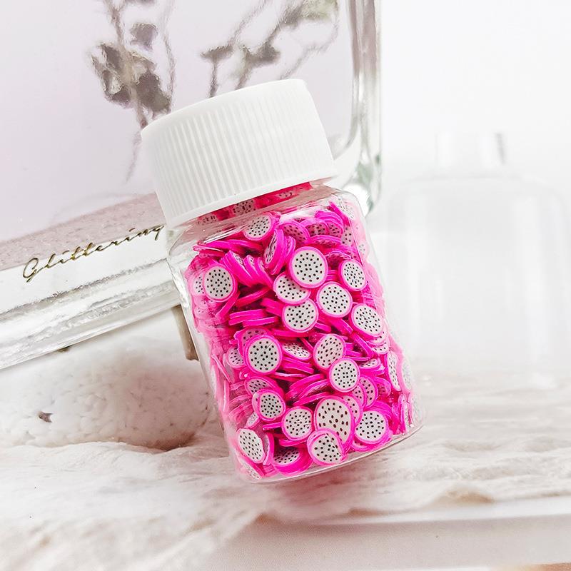 Wholesale Fruit clay slices 20ml small bottle 15g