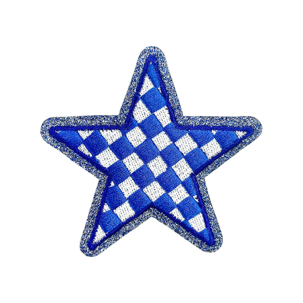 Wholesale Trendy Baseball Glove Embroidered Patch Polyester Iron On Adhesive Badge For Shoes Hats