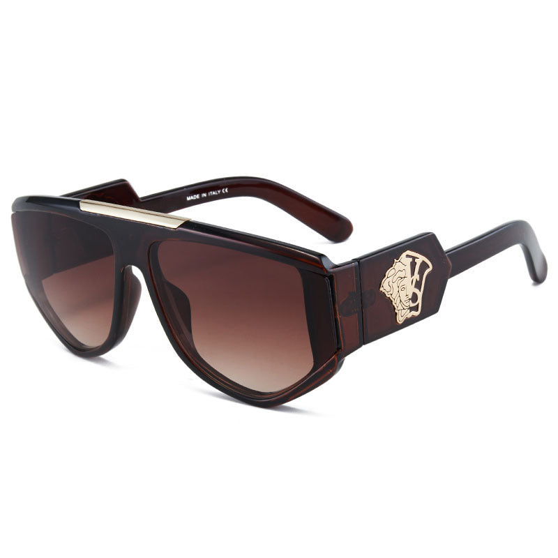 Wholesale Large Frame Sunglasses Fashionable Men and Women Outdoor Sunglasses