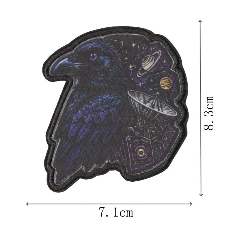 Wholesale Punk sy Iron On Embroidered Patches Set Of 9 Decorative Designs For ets Backpacks And Tactical Gear