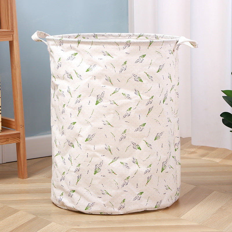 Wholesale Cotton and Linen Foldable Waterproof Storage Baskets