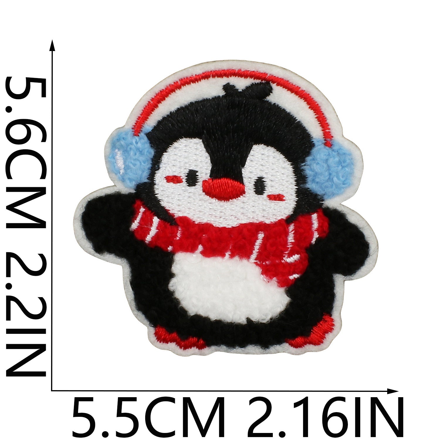 Wholesale Cartoon Cute Hat Penguin Embroidery DIY Patches