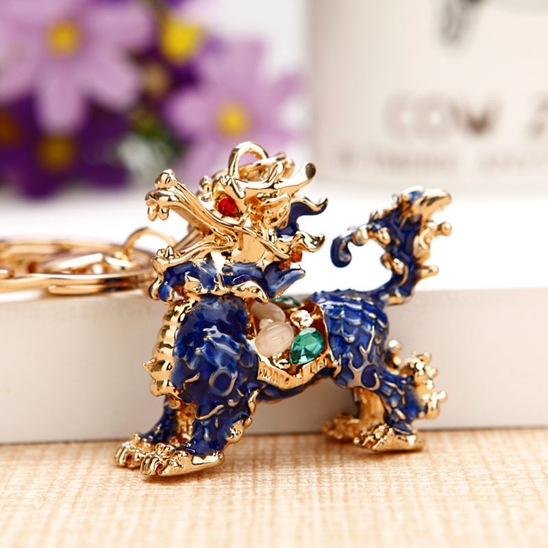 Wholesale Stylish Rhinestone Bear Keychain Car Key Accessory Bag Charm Champagne Zinc Alloy Wedding Gift For Resale