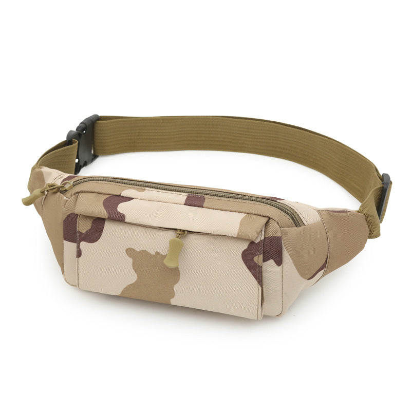 Wholesale Men's waist bag outdoor mountaineering cycling climbing mobile phone bag crossbody chest bag