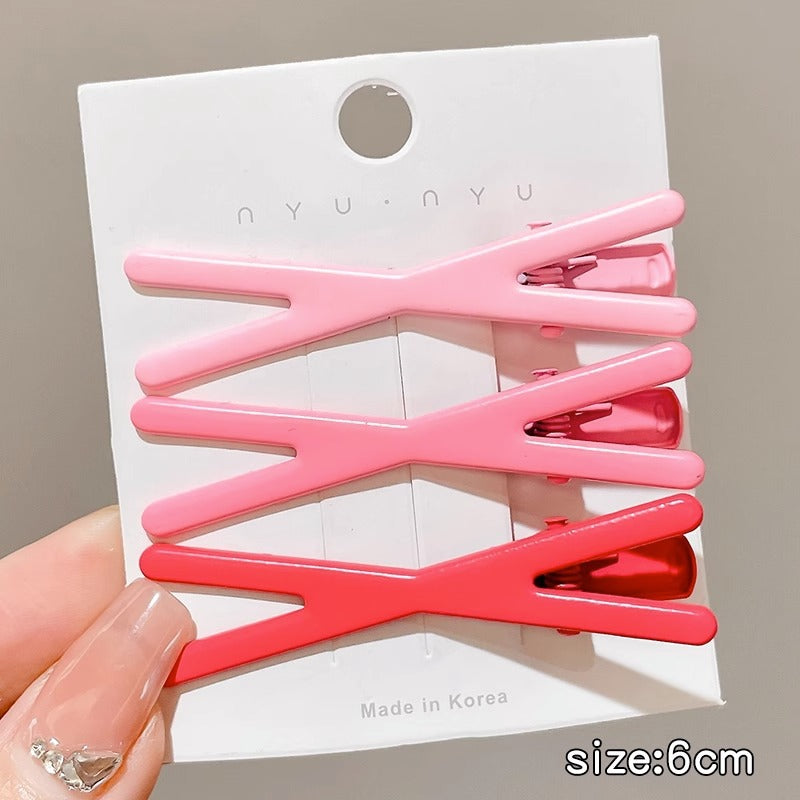 Wholesale Pink Hairpin Duckbill Clip