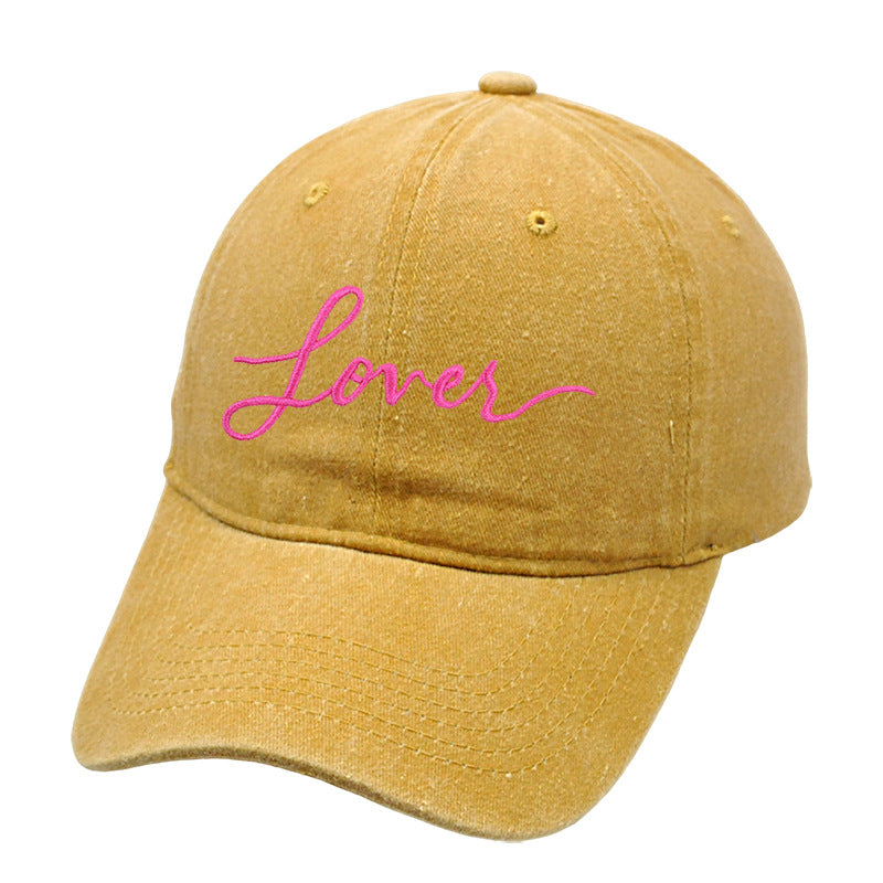 Wholesale Valentine's Day Lover Embroidered Cotton Baseball Hat