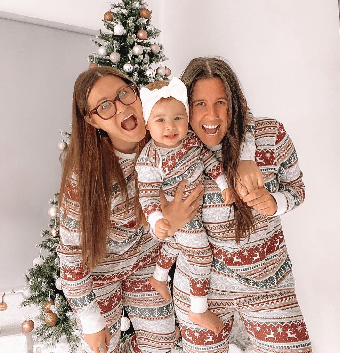 Wholesale Christmas Parent-child Clothing, Home Clothes, Family Pajamas Set