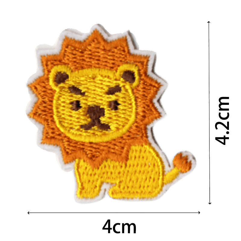 Wholesale Cartoon Animal Flower Embroidery DIY Patches