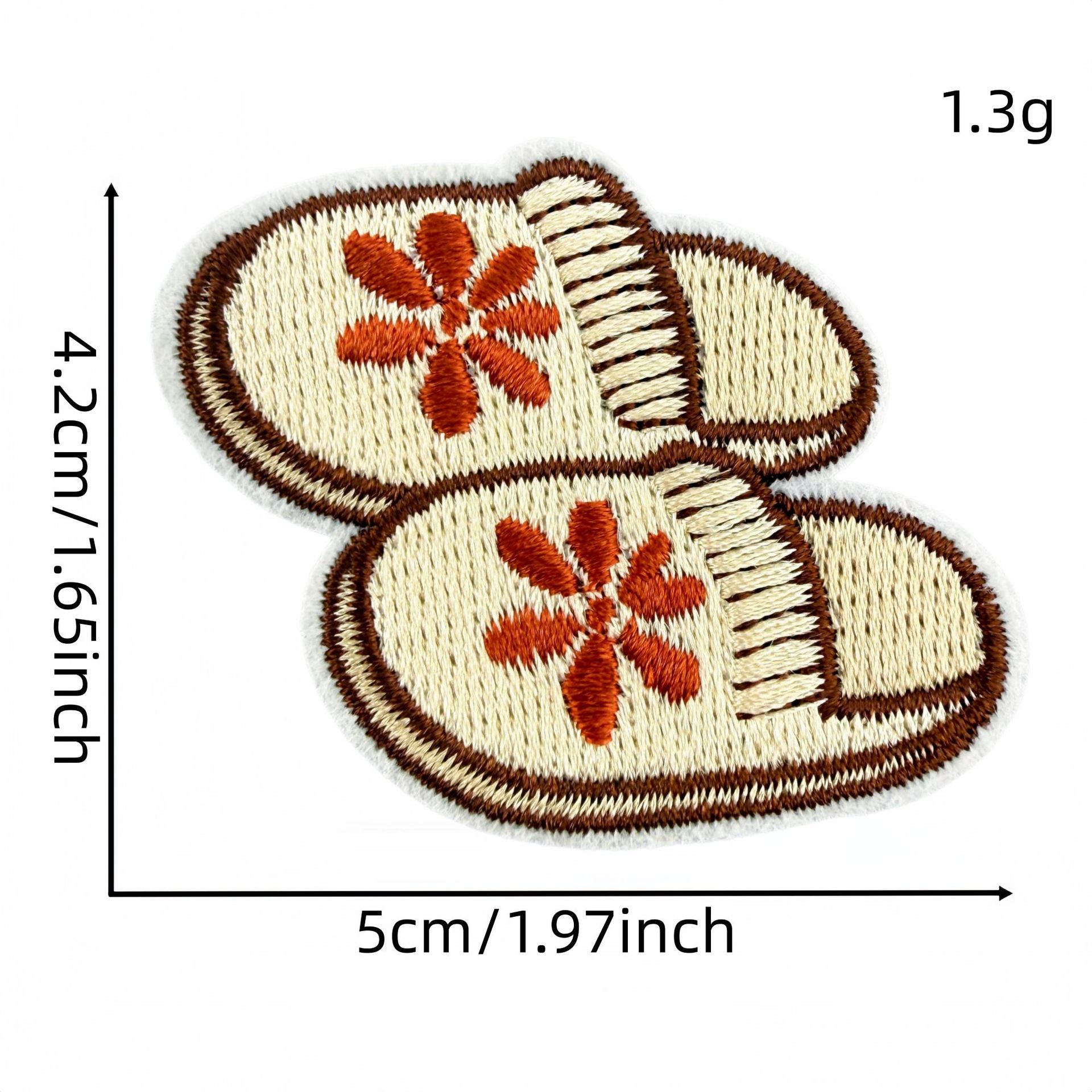 Wholesale 32Pc Home Theme Iron On Embroidered Patches DIY Sewing Decorative Appliques For Clothing Bags And Home Decor