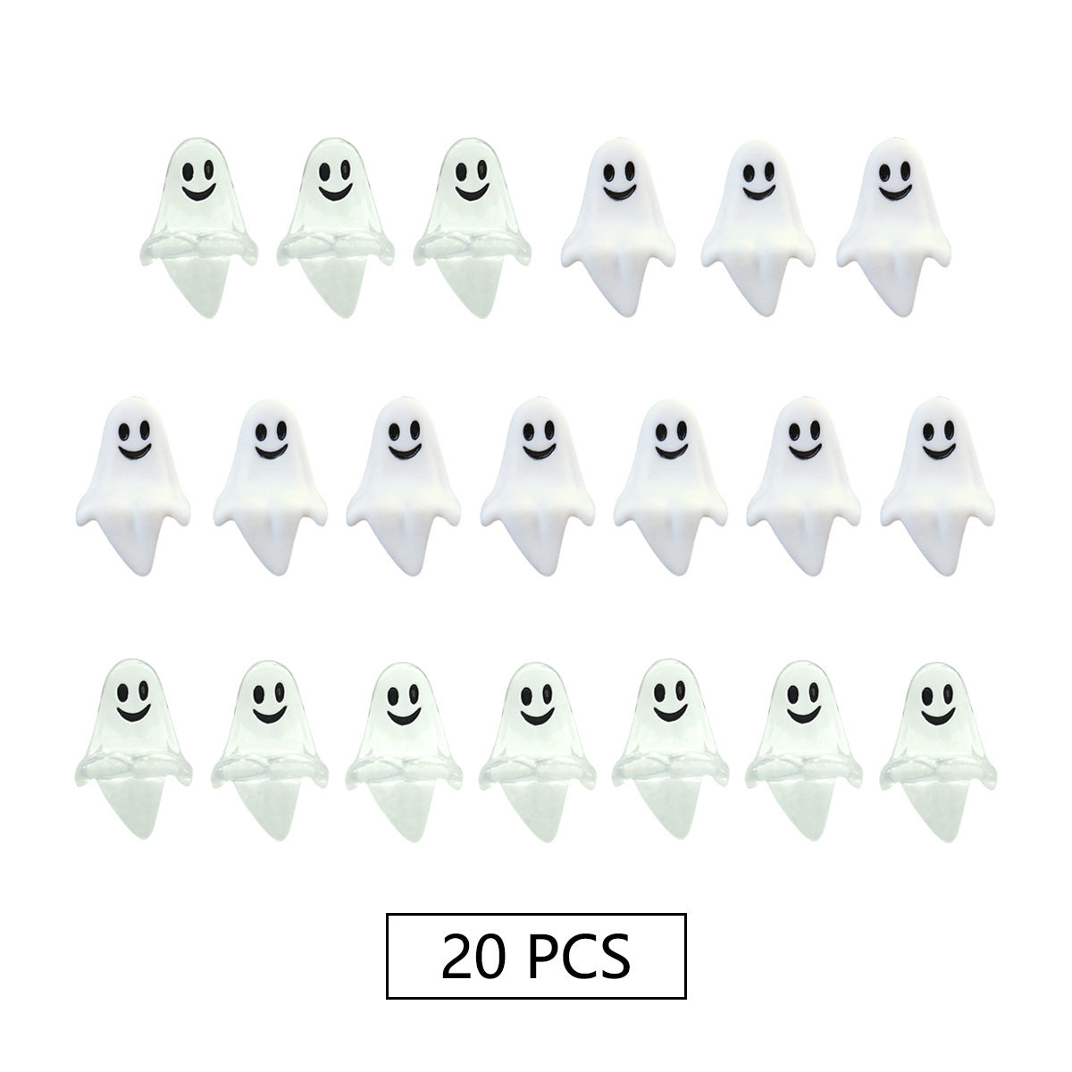 Wholesale ghost combination 20 pieces of decorations for asking for candy