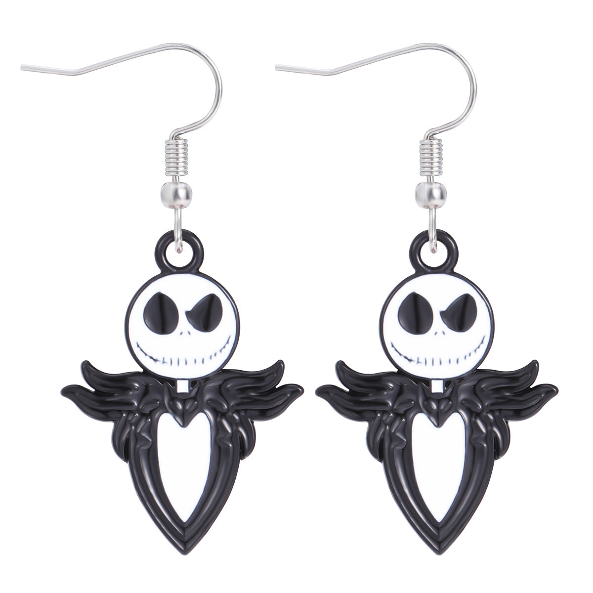 Wholesale  Themed Skull Pumpkin Earrings Zinc Alloy Drip Oil Fashion Jewelry Accessory For Party Gift OLY Exclusive