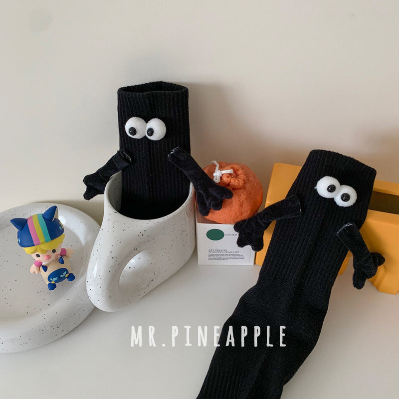 Wholesale Cotton Holding Socks, Couple Magnetic Suction