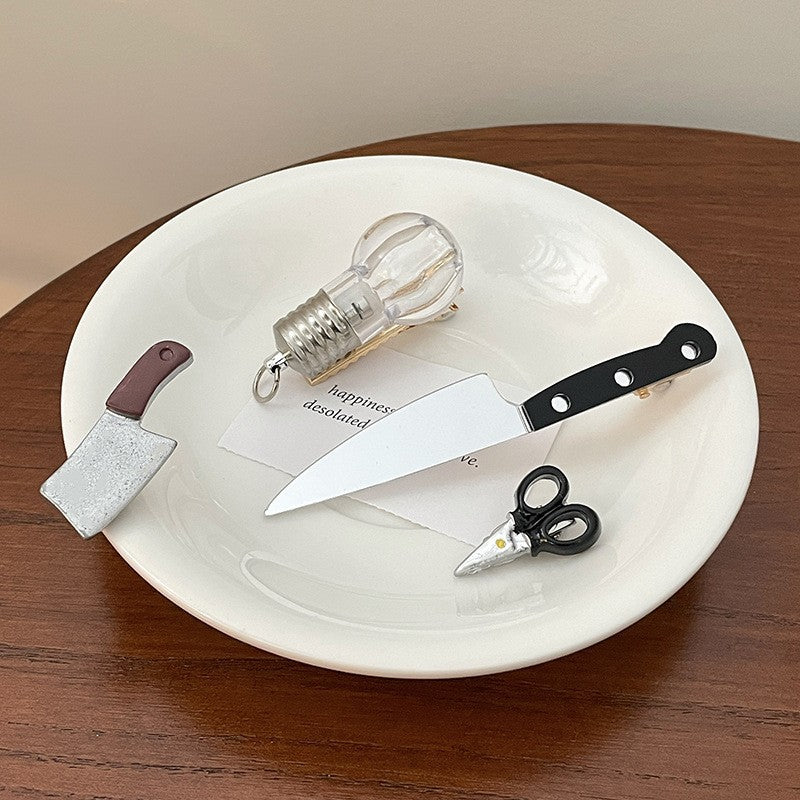 Wholesale Plastic Scissors Hair Clips