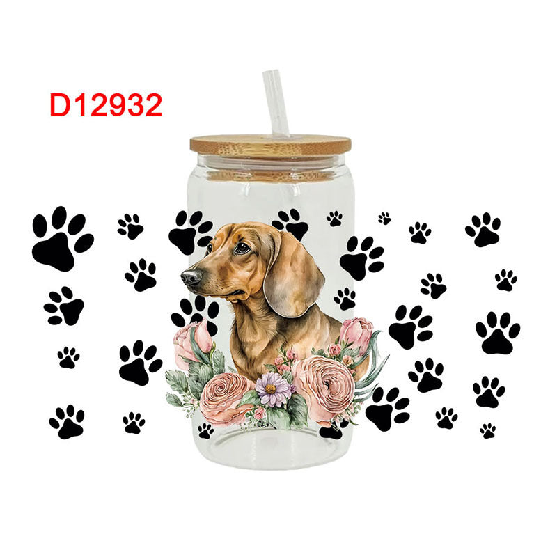 Wholesale UV Transfer Paste Glass Crystal Label Crystal Paste 16OZ UV DTF WRAPS