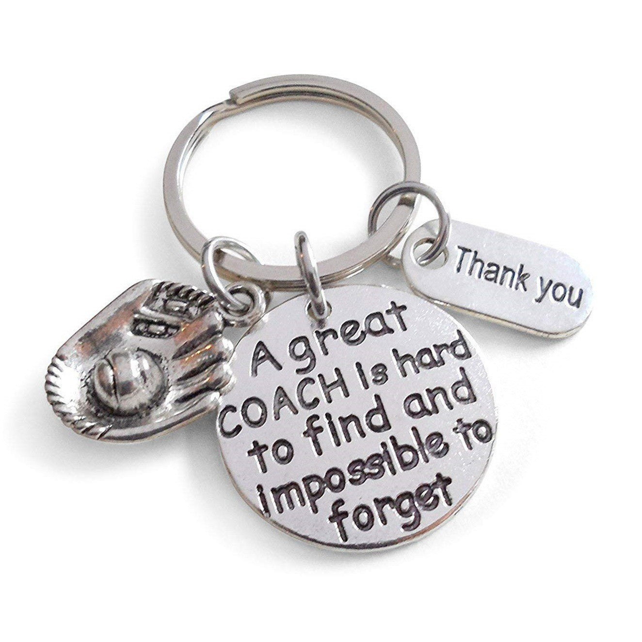 Wholesale Thank You Coach Teacher Football Basketball Volleyball Baseball Keychain