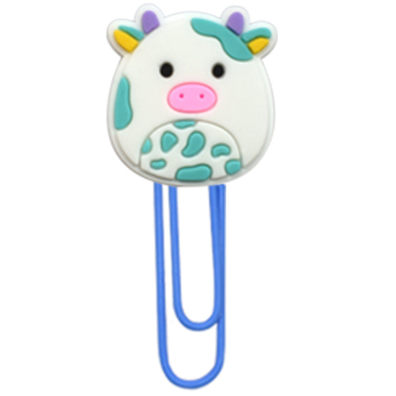 Wholesale Random 50pcs Cartoon Animal Paperclip Bookmarks