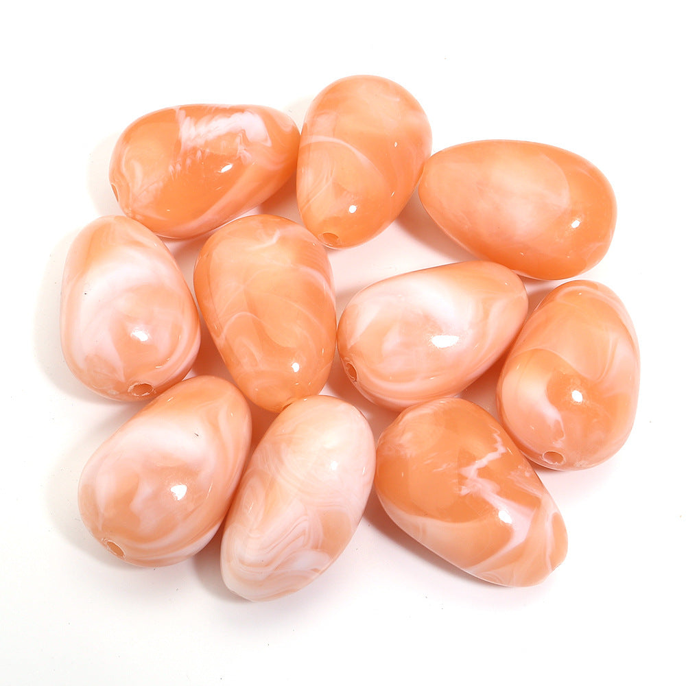 Wholesale 10pcs Cloud Straight Hole Beads  DIY  Accessories Beads