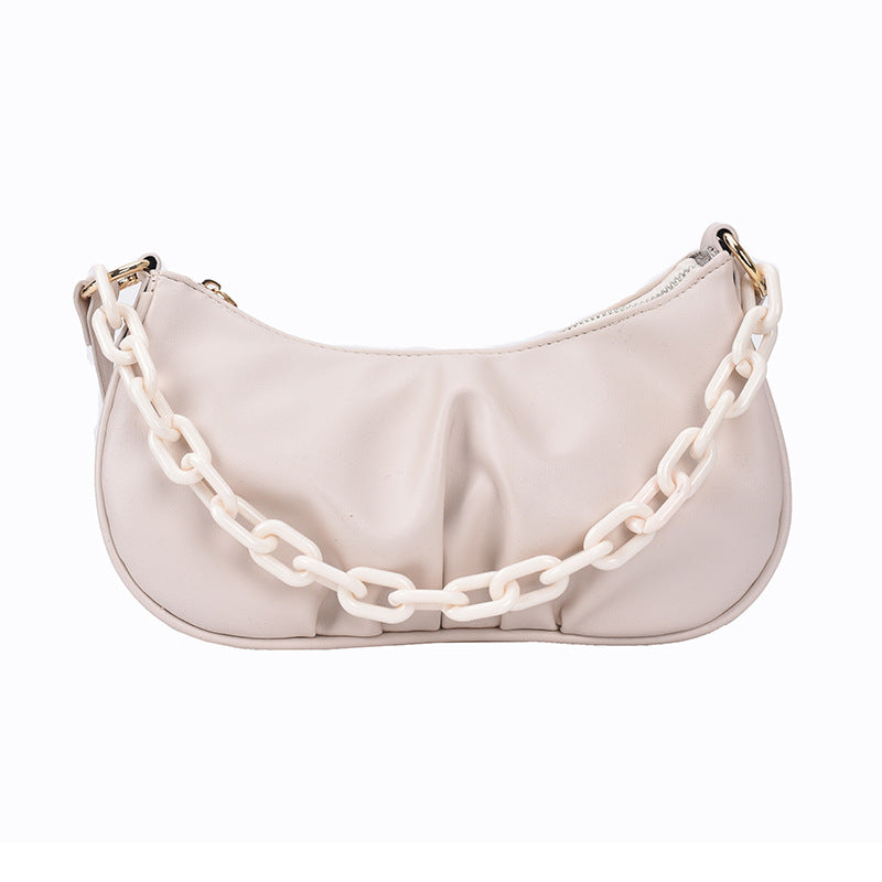 Wholesale PU Pleated Cloud Bag