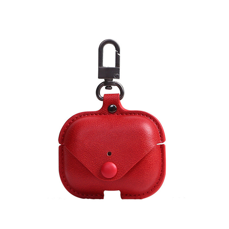 Wholesale Solid Color Faux Leather Headphone Cases