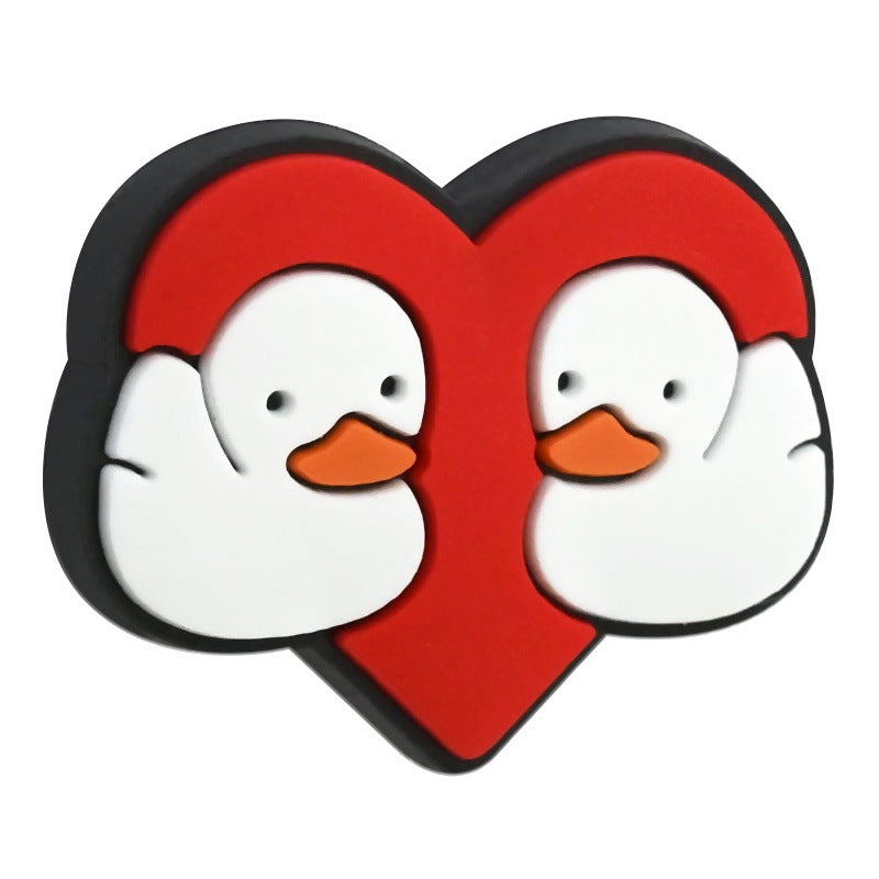 Wholesale Random 30pcs Valentine' s Day Series Love Cartoon Focal Beads