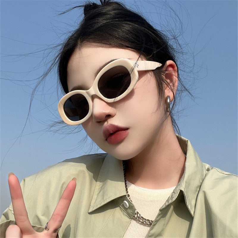 Wholesale Retro Oval Sunglasses