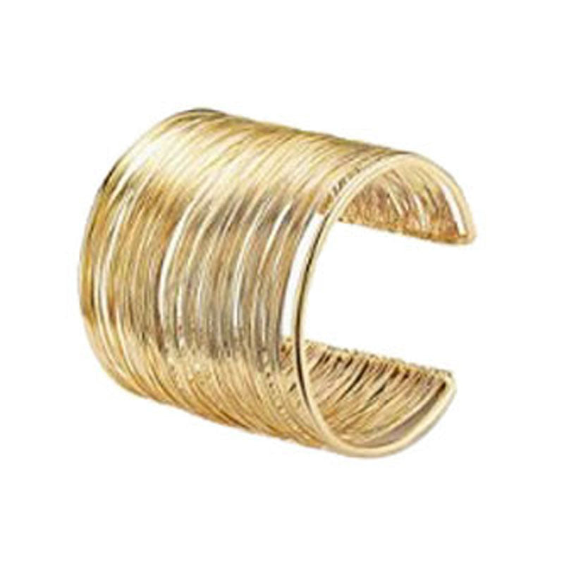 Wholesale Hollowed Out Exaggerated Simple and Generous Metal Openings Bracelet