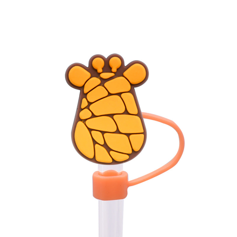 Wholesale Random 100pcs 10M  bread dust plug straw hat creative DIY cup straw accessories