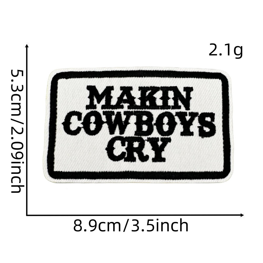 Wholesale Western Boy Denim Patch