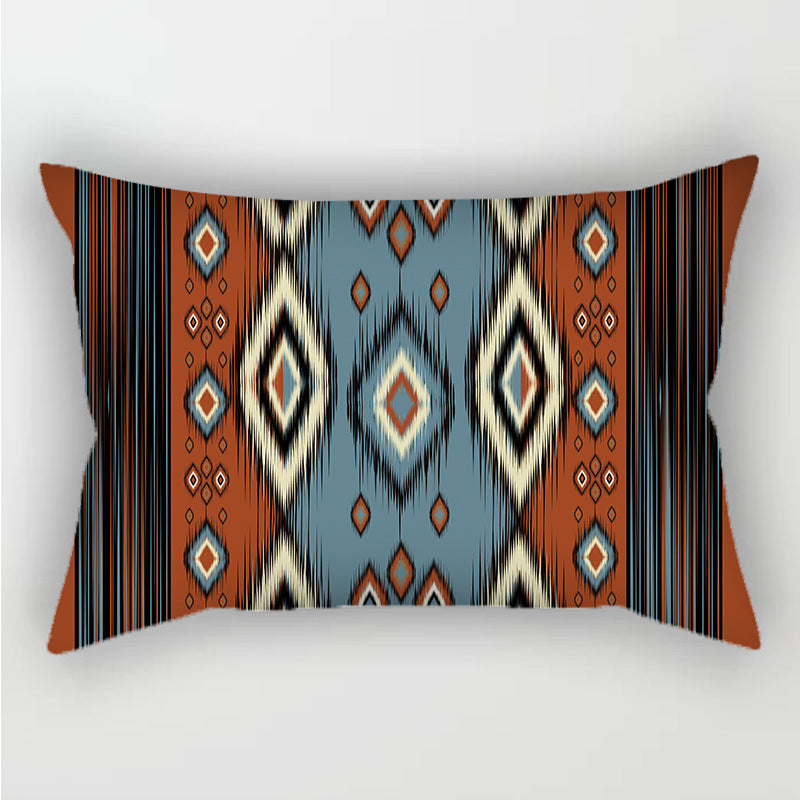 Wholesale Bohemian Ethnic Style Short Plush Pillowcases
