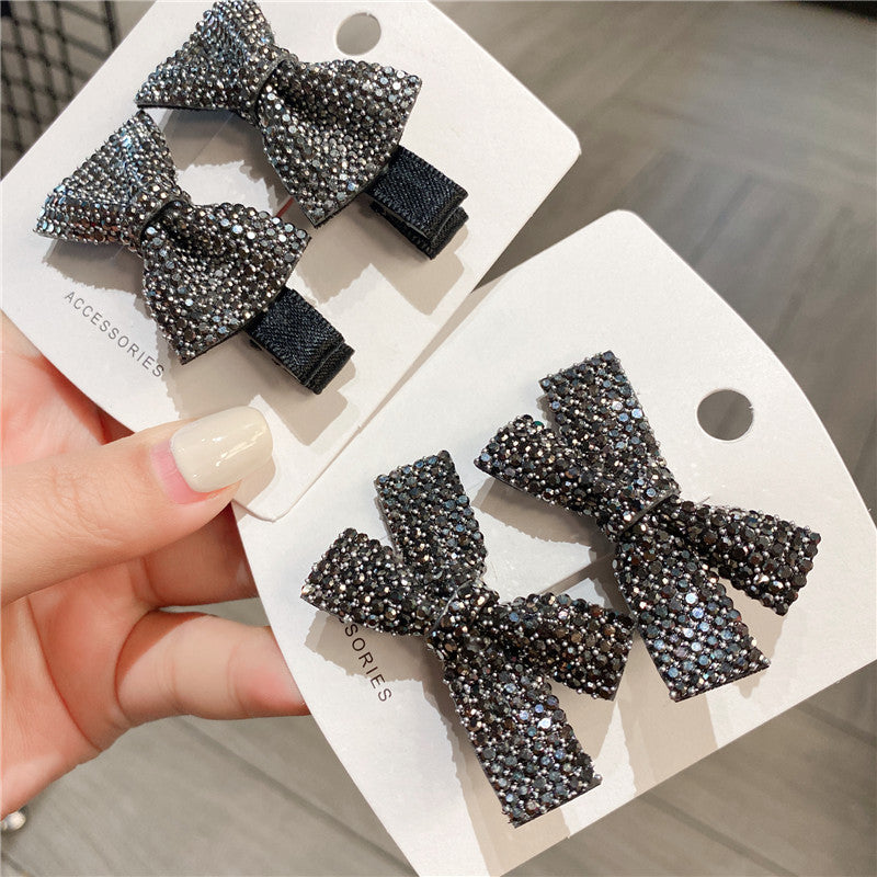 Wholesale Full Diamond Bow Grip Clip