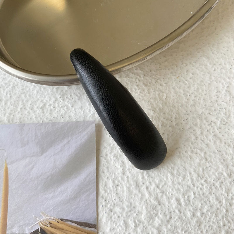 Wholesale Smiley Face Hollow Water Drop Hair Clip