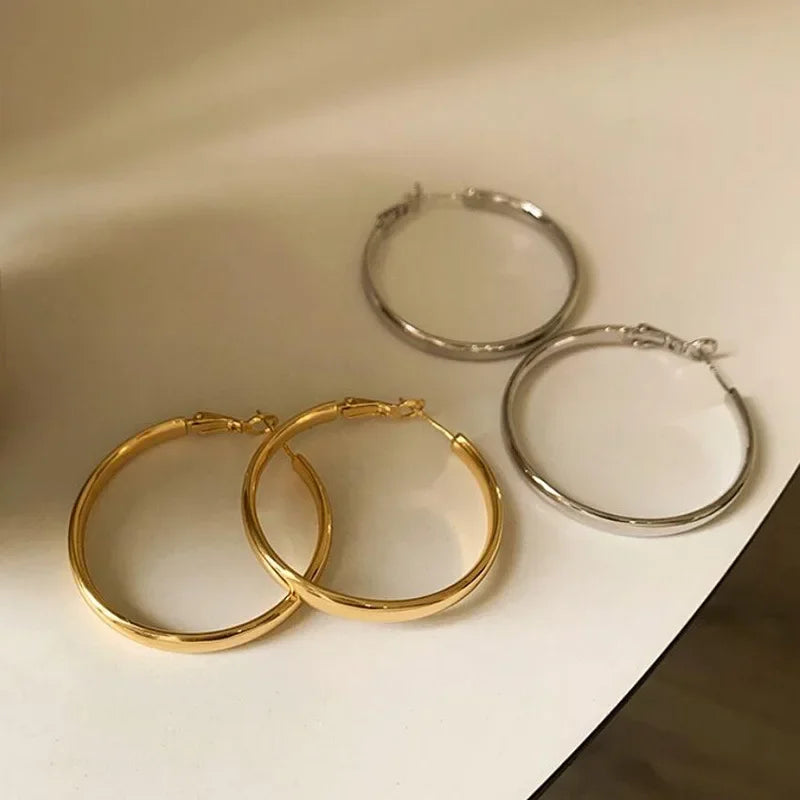 Wholesale French Metal Hoop Earrings for Women