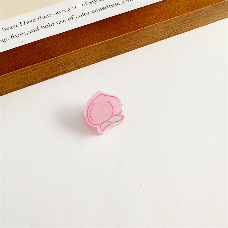 Wholesale Resin Baby Fruit Hair Clips